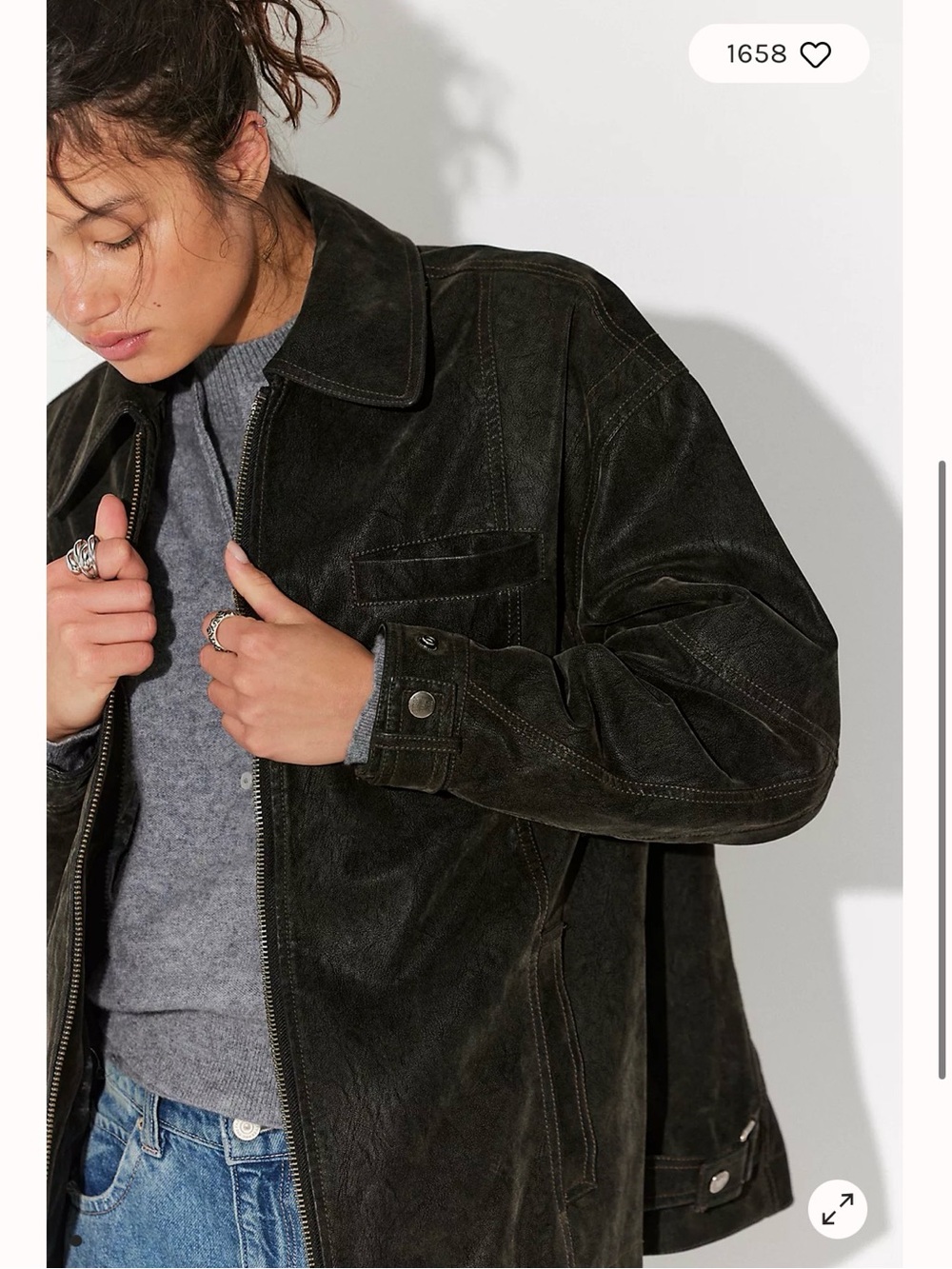 We The Free Sloane Vegan Suede Jacket
